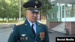 Полковник Сергей Игоревич Сафонов, кадр из сюжета компании КТМ-ТВ