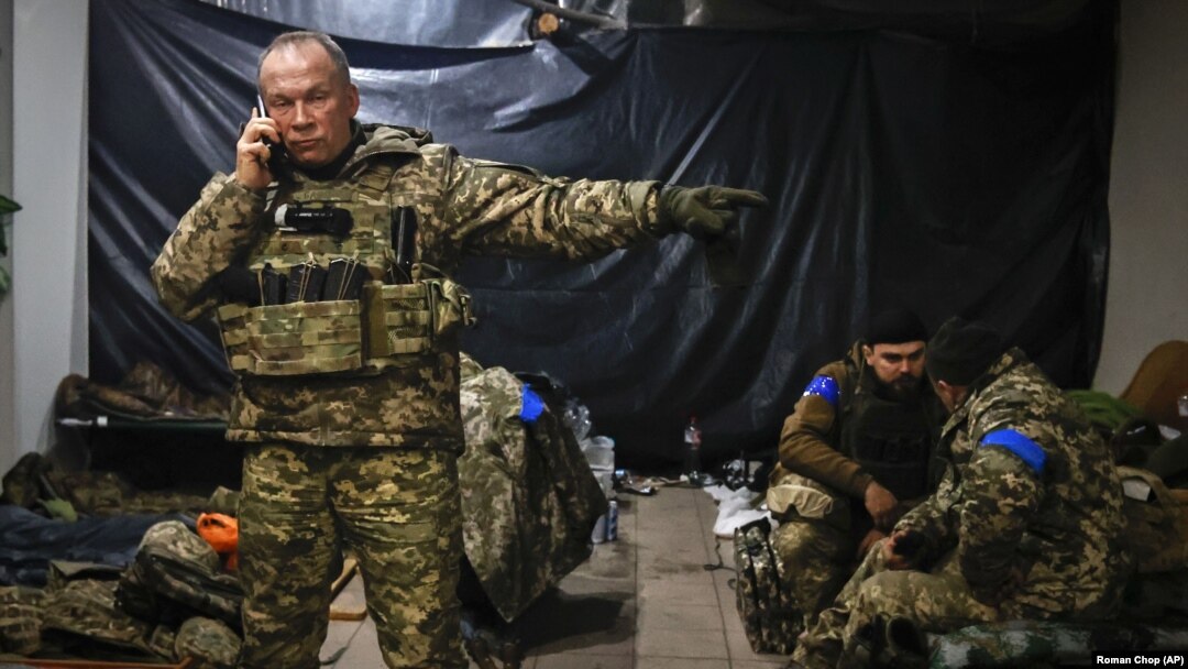 Командантот на украинските копнени сили, генерал Олександр Сирски