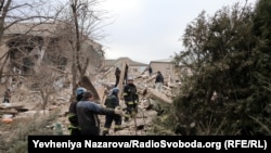После удара по городу Вольнянск, Запорожская область