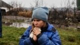 UKRAINE-- Evacuation of civilians in Makiivka, Luhansk region 