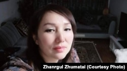 "If I disappear or if I die, I want the world to hold them responsible," Zhanargul Zhumatai, an ethnic Kazakh journalist and musician residing in the city of Urumqi in China's Xinjiang Province, said in an "extremely rare" correspondence with foreigners. (file photo)
