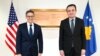 Viši savjetnik Ministarstva inostranih poslova Sjedinjenih Država Derek Chollet sa premijerom Kosova, Albinom Kurtijem. (arhivska fotografija) 