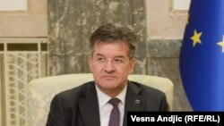 Специјалниот пратеник на ЕУ за дијалог меѓу Белград и Приштина Мирослав Лајчак 