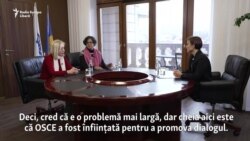 Reprezentante ale OSCE: „La nivel diplomatic, cred că trebuie să păstrăm deschisă ușa dialogului, pentru binele umanității.”