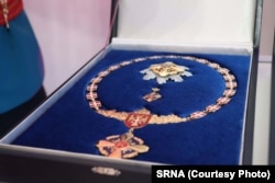 Orden RS-a na ogrlici će, kako je saopšteno, naknadno biti uručen Putinu, 8. januar 2023.