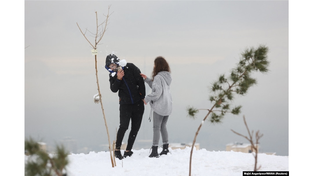 In Iran, More And More Photos Show Women Ditching The Hijab