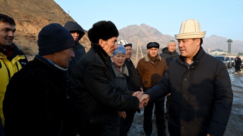 Жапаров: Кыргызстан намерен к лету завершить работы по уточнению границы с Таджикистаном