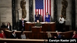 Президент Украины Владимир Зеленский во время выступления в Конгрессе США