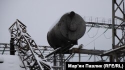 تخریبات ناشی از حمله اردوی روسیه به تاسیسات انرژی اوکراین 