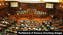 Kuvendi i Kosovës gjatë një seance.