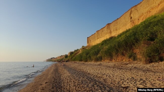 Crimea's beaches are no longer quite as popular since Russia invaded Ukraine.