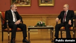 Հայաստանի վարչապետ Նիկոլ Փաշինյան և Ռուսաստանի նախագահ Վլադիմիր Պուտին, արխիվ