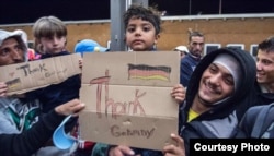 Сирийские беженцы в Германии