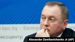 Белорускиот министер за надворешни работи Владимир Макеј