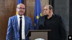 Președintele CSM, Daniel Grădinaru, și vicepreședintele Daniel Horodniceanu 