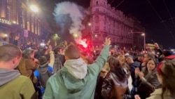 Student-Led Opposition Celebrates In Serbia After Vucic Concedes Election Defeat
