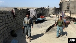 Pjesëtarë të policisë afgane 