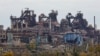 Вид на металургійний завод «Азовсталь», зруйнований російськими ударами, Маріуполь, 29 жовтня 2022 року