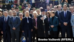 U znak sećanja na civilne žrtve u Kragujevcu se od 1971. godine održava "Veliki školski čas". Kragujevac, 21. oktobar 2022.