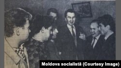Em. Bucov și Ion C. Ciobanu printre tinerii scriitori din RSS Moldoveneasca, 1962