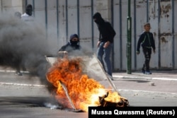 Përleshjet mes palestinezëve dhe forcave izraelite më 25 tetor në Nablus të Bregut Perëndimor.