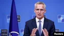 Jens Stoltenberg na brifingu za medije, 26. oktobar 2022.