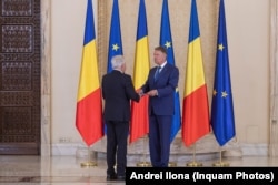 Angel Tîlvăr a depus jurământul în fața președintelui Klaus Iohannis duminică seară, la Palatul Cotroceni.