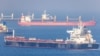 A cargo ship carrying Ukrainian grai in the Black Sea near Istanbul.