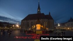 La protestul de la Cluj-Napoca, comunitatea Declic a cerut aplicarea unui mecanism de raportare zilnică a infecțiilor intraspitalicești.