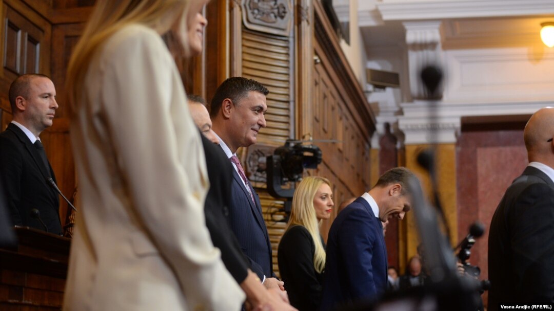 Rade Basta a fost numit Ministru al economiei în Serbia în octombrie 2022.