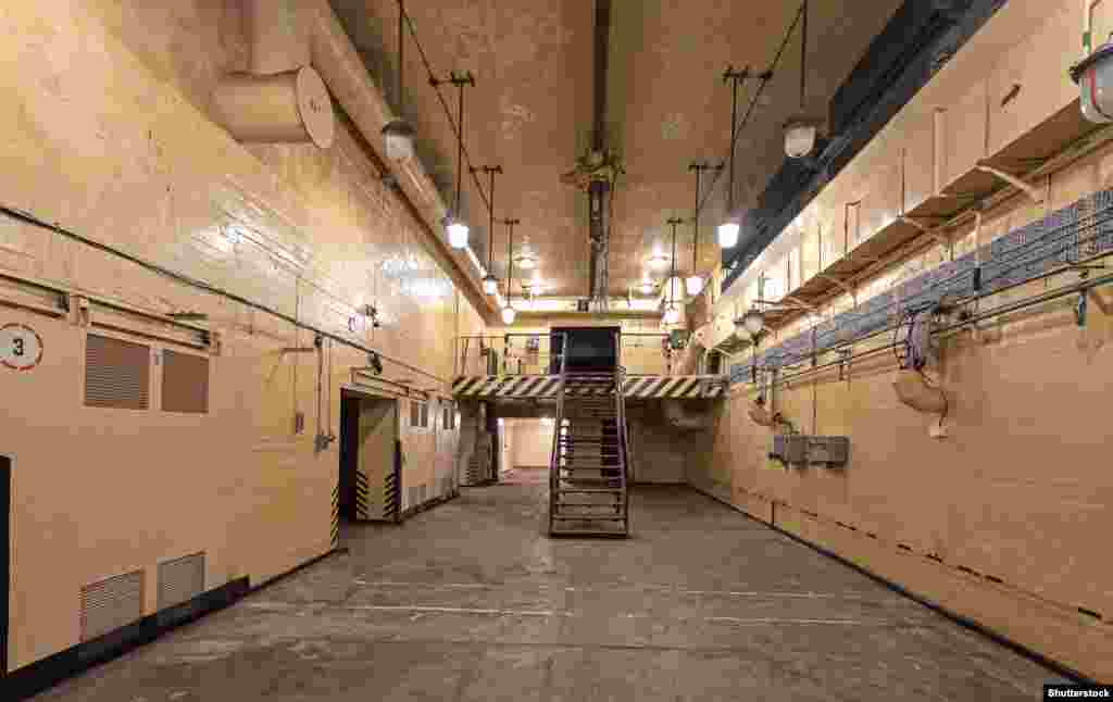 The main hall in the communist-era bunker in Podborsko, Poland, that was designed to house nuclear weapons. The war has triggered fears across Europe, especially in countries like Poland and Romania, which border Ukraine and would be highly vulnerable to fallout from a nuclear attack on their neighbor.