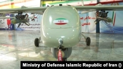 Иранский дрон Mohajer-6, на который может устанавливаться авиабомба Qaem-5