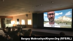 Презентация документального фильма о первом заместителе председателя Меджлиса крымскотатарского народа Наримане Джеляле, Хорватия, Загреб, 24 октября 2022 года