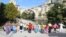 Bosnia-Herzegovina, Mostar, Several dozen students of two primary schools from Mostar, one of which teaches in Croatian and the other in Bosnian, participated together in the Dance of Friendship. November 3, 2022