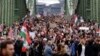 Hungary -- Protests in Budapest