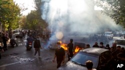 تصویری از اعتراضات سال گذشته در ایران