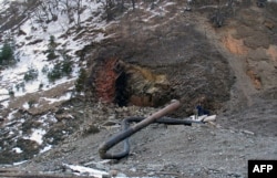 რუსეთ-საქართველოს დამაკავშირებული გაზსადენი აფეთქების შემდეგ. 2006 წლის 22 იანვარი