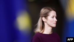 Министър-председателката на Естония Кая Калас