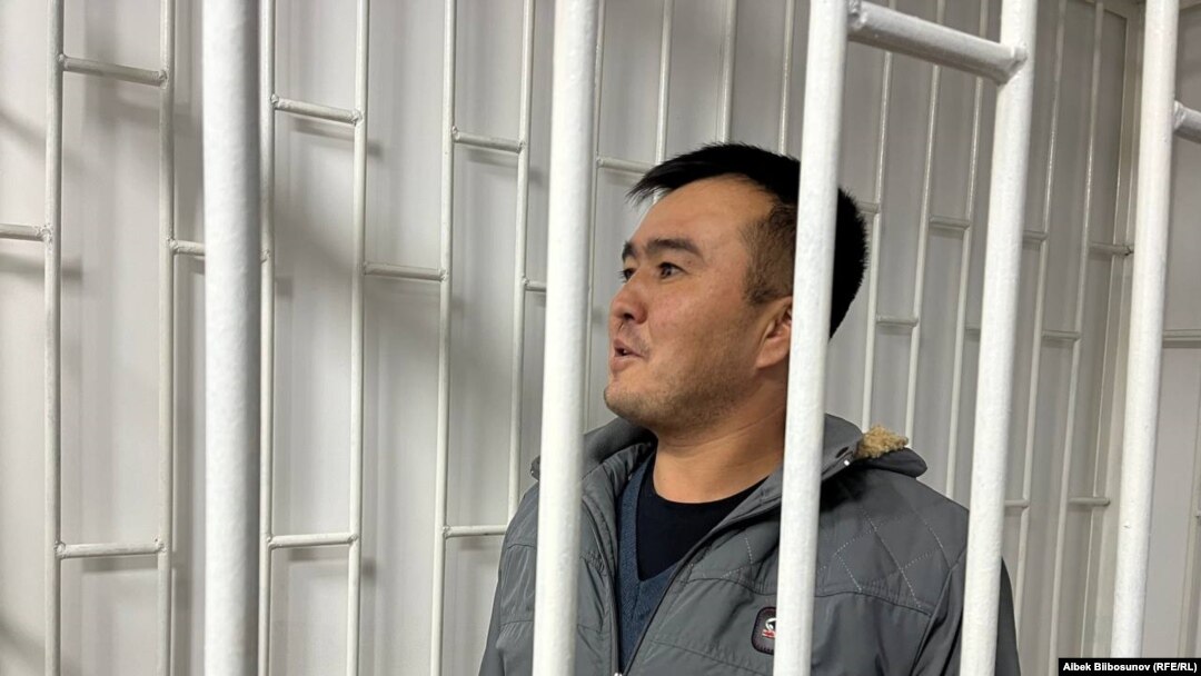 Kyrgyz activist Chyngyz Kaparov (file photo)