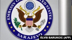 Logo američke ambasade u Sarajevu (ilustrativna fotografija)