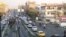 نمایی از ازدحام نیروهای امنیتی در خیابان‌های تهران برای مقابله با مردم معترض