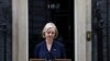 Kryeministrja britanike Liz Truss njoftoi dorëheqjen e saj, Londër, Britani, 20 tetor 2022.