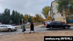 Улицы Уральска, административного центра Западно-Казахстанской области. 21 октября 2022 года