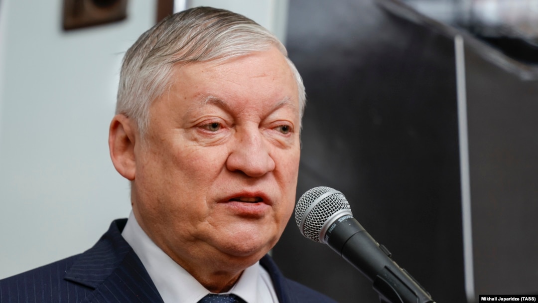 Karpov: A Russian MP sanctioned by the EU is a chess legend
