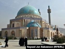 The mosque at Khatam-al Nabyeen University in Kabul. (file photo)