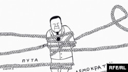 Карикатура Євгенії Олійник