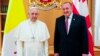 В конце минувшей недели состоялся визит папы римского Франциска в Грузию, где его встречал президент Георгий Маргвелашвили