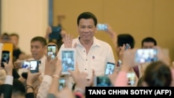 Philippine President Rodrigo Duterte (file photo)