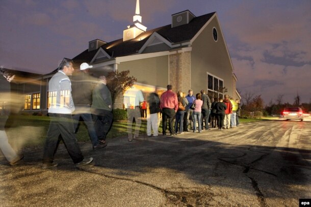 Polling researchers appear to have incorrectly estimated turnout within some crucial U.S. demographics (file photo).