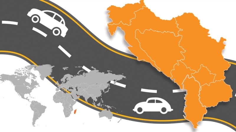 Infografika: Gdje su na Balkanu najbolji putevi?